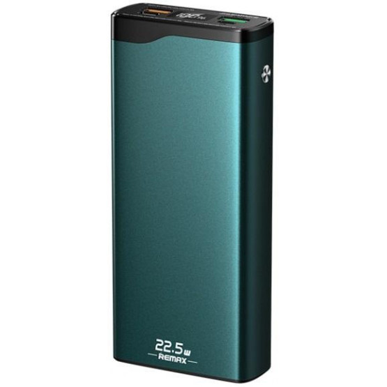 Зовнішній портативний акумулятор Remax Kingkong II 20000mAh Green 22.5W