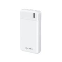Зовнішній портативний акумулятор Remax Pure 20000mAh White QC + PD 20W