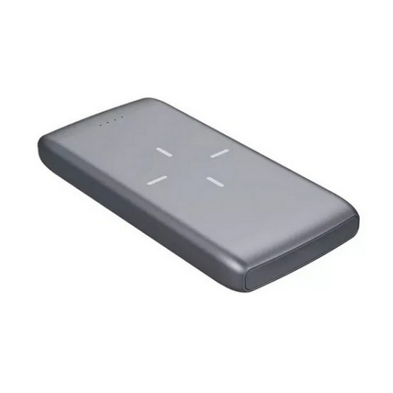 Зовнішній портативний акумулятор PLATINET 44998 10000mAh Black QI WIRELESS PD Quick Charge 3.0 10W