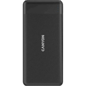 Зовнішній портативний акумулятор Canyon PB-109 10000mAh Black 20W