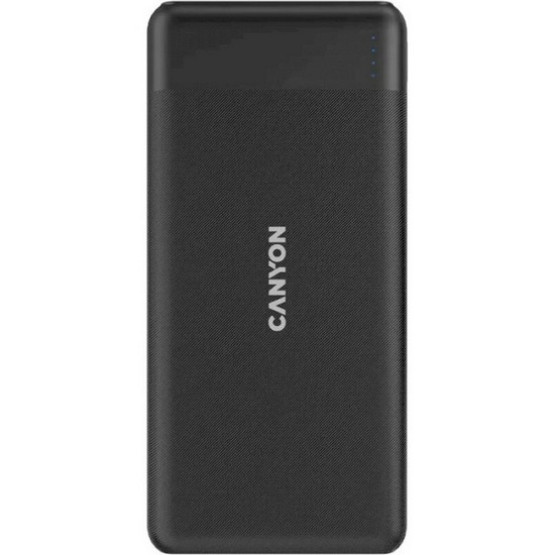 Зовнішній портативний акумулятор Canyon PB-109 10000mAh Black 20W