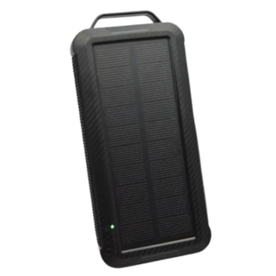 Зовнішній портативний акумулятор Veron SP3010 Solar Black 10W 10000 mAh