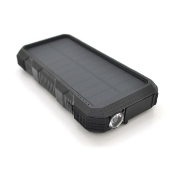 Зовнішній портативний акумулятор Voltronic Solar 20000 mAh Black