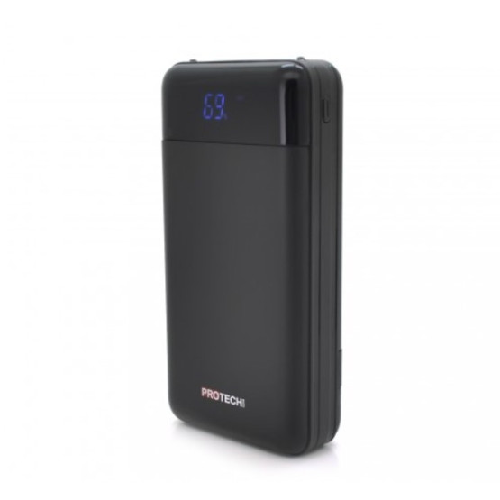 Зовнішній портативний акумулятор Protech B06 30000mAh White 2USB
