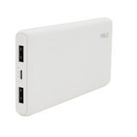 Внешний портативный аккумулятор Ttec PowerSlim S Trio 10000mAh White (2BB171B)
