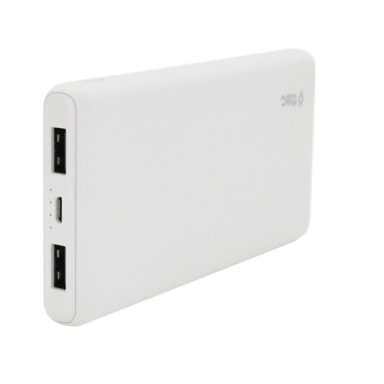 Зовнішній портативний акумулятор Ttec PowerSlim S Trio 10000mAh White (2BB171B)