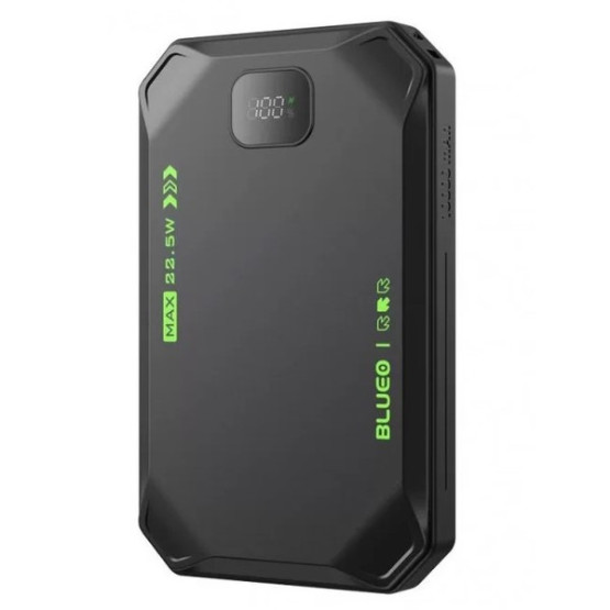 Зовнішній портативний акумулятор Blueo Ape Legend MiniX Power Bank 10000 mAh Black 22.5 W