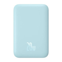 Зовнішній портативний акумулятор Baseus Magnetic Mini Wireless Fast Charge Power Bank 20000mAh Blue