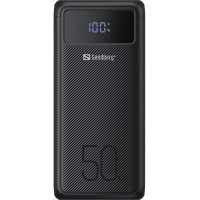 Зовнішній портативний акумулятор Sandberg 420-75 50000 mAh 130W Black
