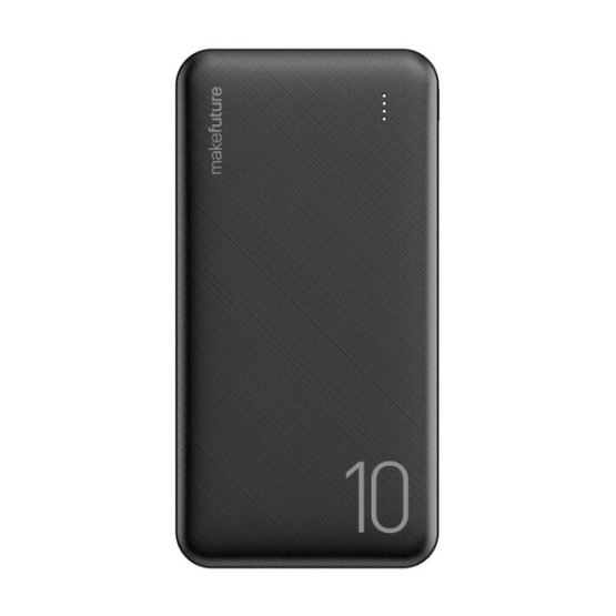Зовнішній портативний акумулятор Make MPB-104BK Black 10000 mAh 20W PD+QC