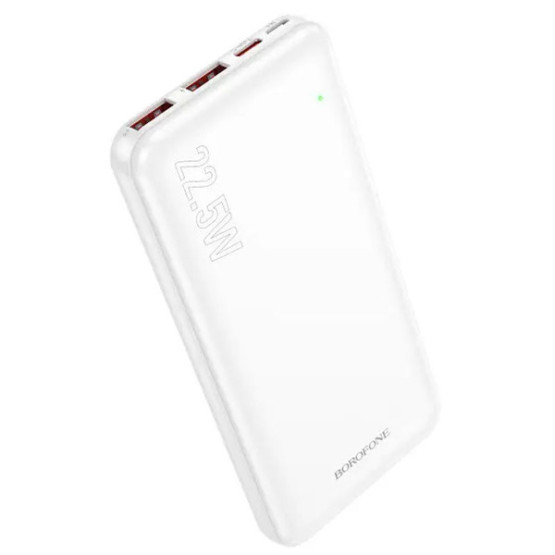 Зовнішній портативний акумулятор Borofone BJ38 10 000 mAh White 22.5W+PD20W