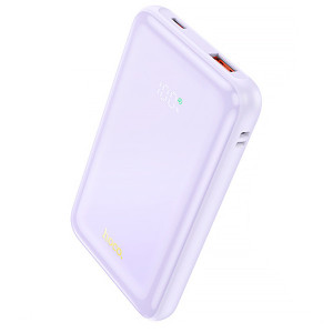 Зовнішній портативний акумулятор Hoco Q21 Great 10000 mAh Purple 22.5W+PD20W