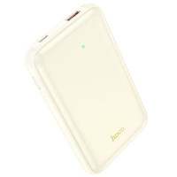 Зовнішній портативний акумулятор Hoco Q21A Great 20000 mAh Milky White 22.5W+PD20W
