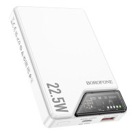 Зовнішній портативний акумулятор Borofone BJ49 Astute 10000mAh White