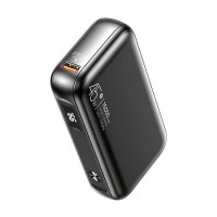 Зовнішній портативний акумулятор XO PR190 (15000 mAh) Black QC22.5W/PD45W