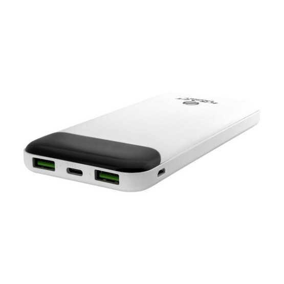 Зовнішній портативний акумулятор Kraft KPB-2010FC 10000 mAh White 22.5W