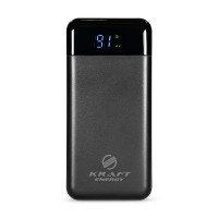 Внешний портативный аккумулятор Kraft KPB-2120FCL 20000 mAh Black 22.5W