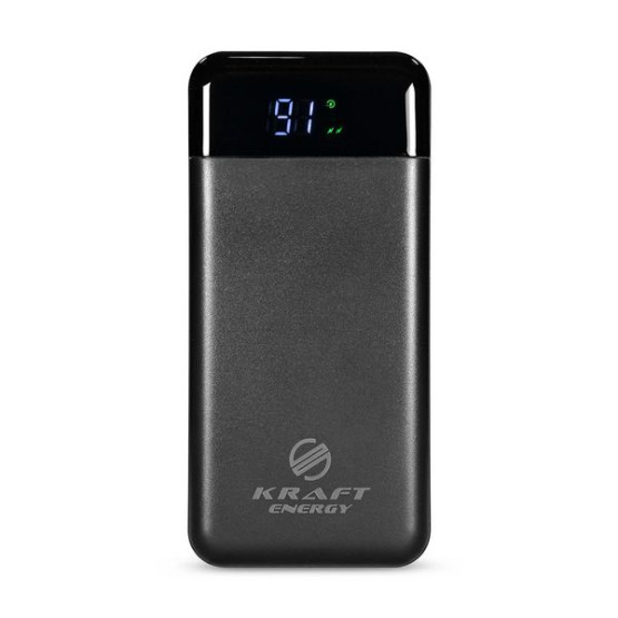 Зовнішній портативний акумулятор Kraft KPB-2120FCL 20000 mAh Black 22.5W