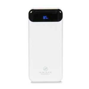 Зовнішній портативний акумулятор Kraft TPB-2010 10000 mAh White 18W
