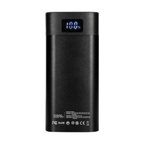 Зовнішній портативний акумулятор Trinix TPB-6520PDL 20000 mAh Black 65W