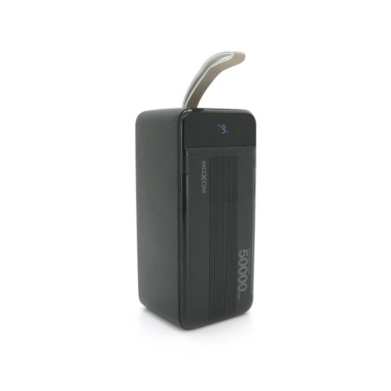 Зовнішній портативний акумулятор MOXOM MX-PB62 50000mAh Black PD 22.5W, 2xUSB+Type C