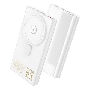 Зовнішній портативний акумулятор Hoco Q22 Taurus 10000mAh White 22.5W+PD20W
