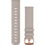 Ремешок vivomove HR Replacement Band, Gray Leather, One-size