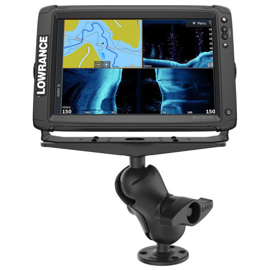Крепление RAM Mounts Large Marine Electronics Mount - D Size Short RAM-D-111U-C