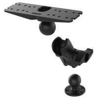 Кріплення RAM Mounts Large Marine Electronics Mount · D Size Short RAM-D-111U-C