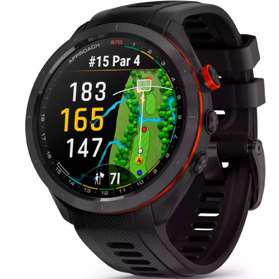 Смарт-годинник Approach S70 47mm Golf GPS Black