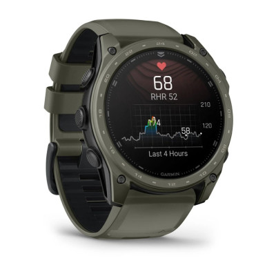Тактичний GPS-годинник Garmin tactix 8 51 мм AMOLED Cerakote Olive Drab