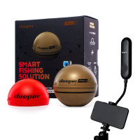 Эхолот Deeper Smart Sonar CHIRP+ 2 с расширителем диапазона Range Extender